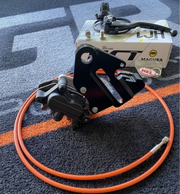 Lefthand supermoto brakekit KTM EXC