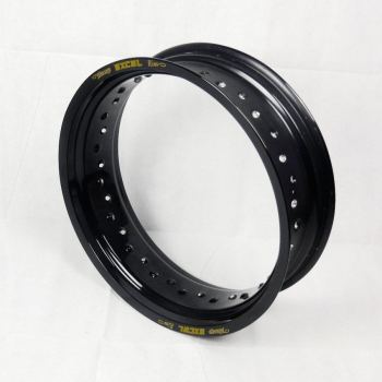 Black Excel rim supermoto 17 x 5.00