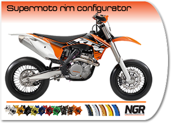 Supermoto rims configurator by NGR Racing Products!