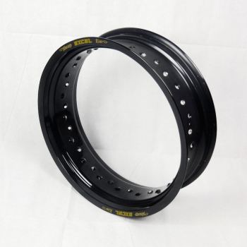 Zwarte Excel supermoto velg 17 x 5.00