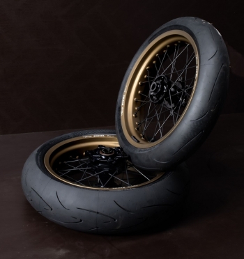 SMpro wielset Cerakote burned bronze met cushdrive SMpro wielset Cerakote burned bronze met cushdrive